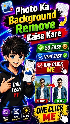 How to remove background from image for free in high quality in 2026 #shorts