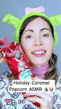 Caramel Popcorn ASMR 🎄🍿 | Holiday Treat | 10/10