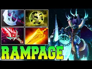 Rampage + 25 Kill Abaddon !! Abaddon Dota 2 Offlane Carry 7.38 Meta Pro Gameplay Build Guide 7.39