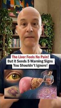 The Liver Feels No Pain! But It Sends 5 Warning #liver #liverhealth #warningsigns #health #symptoms