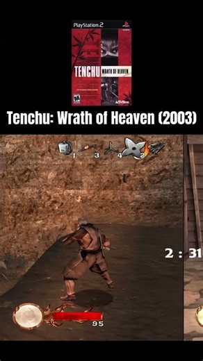 Shuriken Evolution in Tenchu | PS1 ➜ PS2