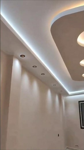 How to Install Rope Light Hanging lights Cob dowen lights Luxury Look#sorts #ytshorts