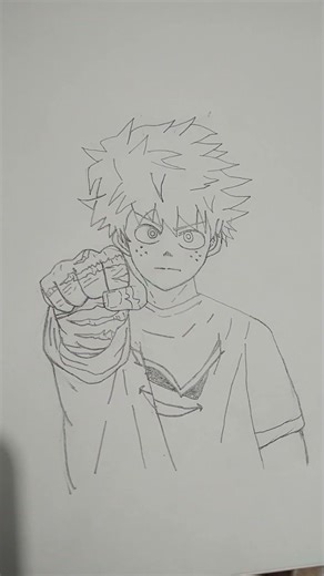 how to draw Deku#deku#midoriya#howtodraw#art#myheroacademia