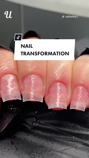 This manicurist shows us how she transforms her bitten nails 💅🏼 (@Laura Rowan) #nailtok #manicure #nailart #nailtutorial #nailtech #fyp #foryoupage
