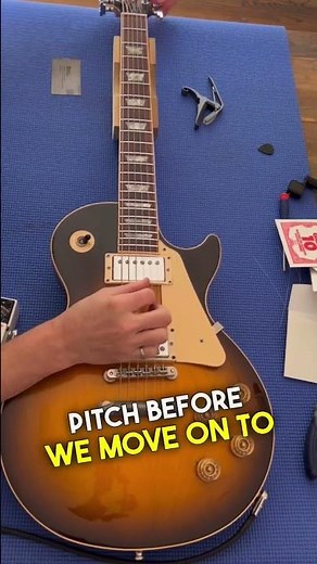 How to setup your guitar. #guitar #electricguitar #guitartech #shorts