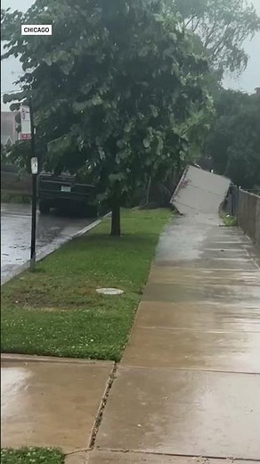 Heavy rain, wind batterChicago-area amid severe thunderstorm watches