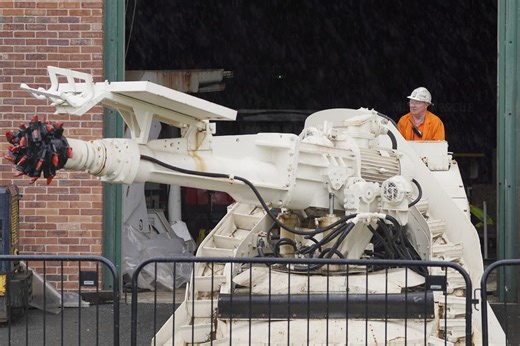 Machines go on display to the public at Wakefield's National Coal Mining Museum