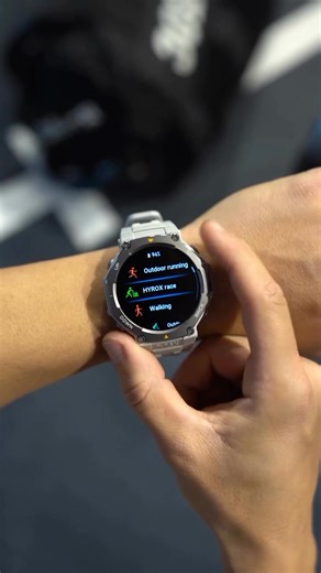 7.1K views · 75 reactions | From training to race day, the new HYROX mode on T-Rex 3 is built to keep you on top of your game. Shop Now: https://bit.ly/4kQKWT1 | Amazfit | Facebook
