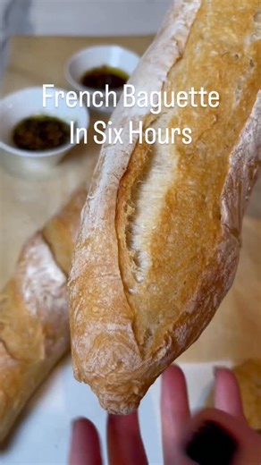 7K views · 1K reactions | Have you tried my French baguette recipe yet? 6-7 hours and you’ll be enjoying the quickest most convenient recipe for French baguette. Comment recipe if you need the link  #frenchbaguette #breadmaking #bakingbread #makingbread #breadfordays | Dainty bite | Facebook
