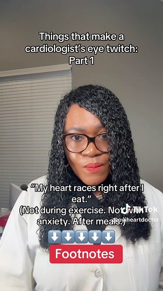 🧠 WHAT’S ACTUALLY HAPPENING (the part no one tells you) After you eat, blood is redirected to your gut. That drop in circulating pressure triggers your nervous system. Your heart speeds up to compensate. If your autonomic system is sensitive you feel it. Palpitations. Chest awareness. Lightheadedness. “That weird internal buzzing.” Not random. Not imaginary. Not just anxiety. ⚠️ WHY THIS MAKES CARDIOLOGISTS TWITCH Because people are told: \t•\t“Your heart is fine” \t•\t“It’s probably stress” \t