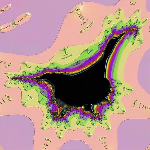 Finding Perpendicular Burning Ship in Cosine Burning Ship Inverted - #fractal