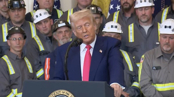 'This Is Going To Be A Glorious Future': Trump Drinks His Own Kool-Aid, Touts His Destruction Of The Economy During Remarks At The White House