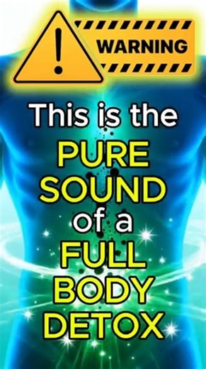 ⚠️ Pure Detox Frequency #detoxfrequency #music #detoxdiet