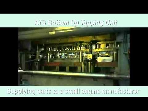 In-Die Tapping by Automated Tapping Systems ( ATS ) trade show video.