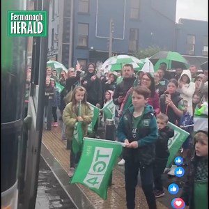 🎥 What a day for Fermanagh 🏆🙌🏻 A large crowd turned out in Enniskillen this evening to welcome home the All-Ireland Junior Football Championship winners, Fermanagh LGFA. 📲🗞️ Check out Wednesday’s paper for full coverage of today’s special success for the Erne ladies! | Fermanagh Herald