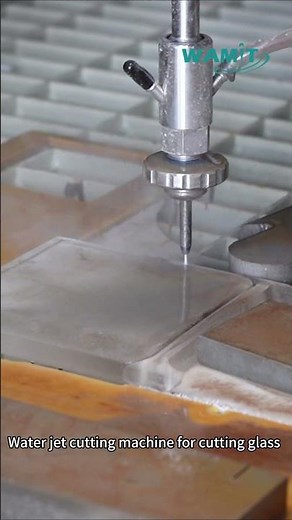 WAMIT Water jet cutting machine for cutting glass