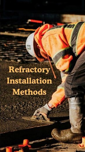 Refractory Installation Methods (YTS 42) #refractory #installation #insulation