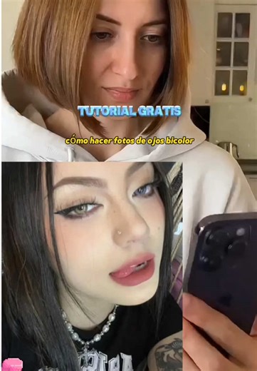 ojos de dos colores tutorial heterocromía edición paso a paso cómo hacer ojo azul y ojo café cambiar color de ojos con ai🤓 edición de ojos bicolor en foto ojos azules vs marrones trend tutorial ojos heterocromía tiktok subtítulos minimalistas “ninguno pero” close up ojos estética cinematográfica cómo afilar el iris y el brillo del ojo luces y sombras realistas en retrato fotografía 9:16 primer plano de ojos pro tips para reflejos en la pupila plantilla de texto minimal para fotos tutorial promp