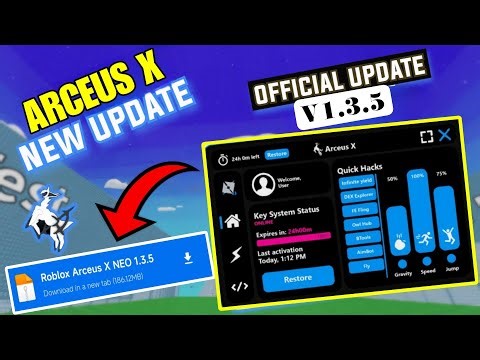 Roblox Arceus X Neo New Update 🔥Arceus X Neo 1.3.5 | Delta Executor & Fluxus | Arceus X Atualizado