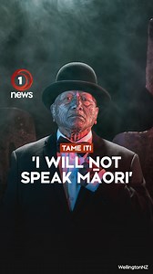 201K views · 6.8K reactions | Tame Iti's new art exhibition in Wellington I Will Not Speak Māori examines a painful part of Aotearoa's history. Iti draws on his own experience of being punished for speaking te reo at school and the journey to make it an official language of New Zealand.  Find out more: https://www.1news.co.nz/2022/09/01/tame-iti-shares-his-journey-through-new-art-exhibition/ | 1News | Facebook
