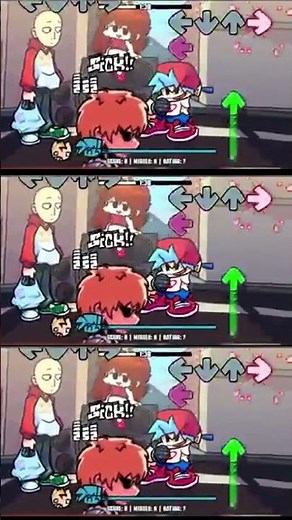 FNF Saitama (One Punch Man Anime) | FNF Mod #fnf #fridaynightfunkin #shorts