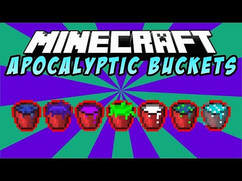 Minecraft apocalyptic bucket addon MCPE 1.18 how to download & play