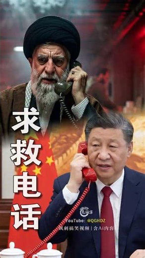 哈梅内伊打给包子帝的求救电话！| 完整版（横屏）在频道内