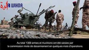 🇹🇩 #Tchad : la commission mixte de désarmement présente un important arsenal de guerre. 1309 armes et munitions ont été saisies en quelques mois d’opérations. | Alwihda Info