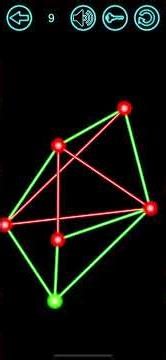 Untangle stress relief gameplay short video