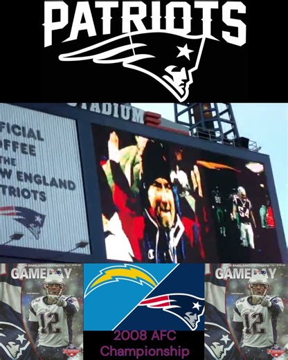 New England Patriots 300 Entrance 2008 AFC Championship Game