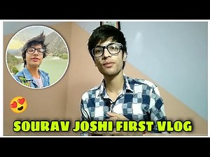 Sourav Joshi First Vlog sourav joshi ka first video