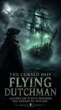 The Flying Dutchman The Ship That Can Never Reach Shore #ai #history #mistery #legends