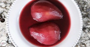 Poached Pears Recipe - An Easy Dessert Recipe for the Instant Pot®