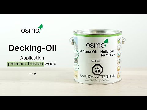 How to Apply Osmo Decking Oil on Pressure-Treated Wood | Step-by-Step Tutorial