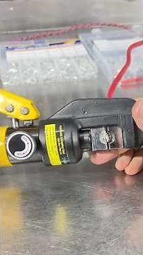 How Do You Crimp Large Wire Terminals? #howto #diy