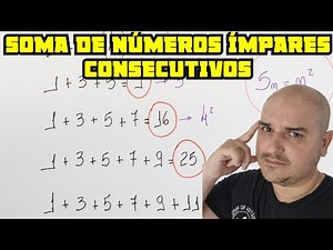 SUM OF CONSECUTIVE ODD NUMBERS