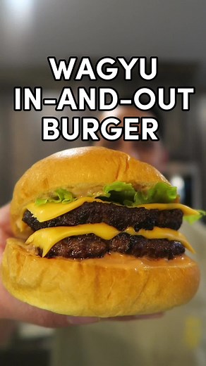 Wagyu IN AND OUT Burger Recipe: Delicioso y Fácil