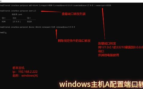 windows10端口转发使用完整版