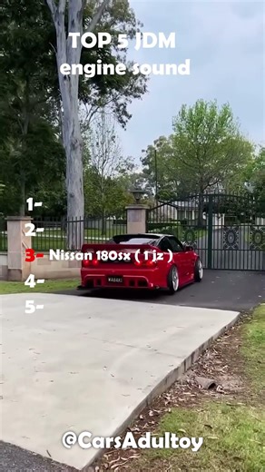 TOP 5 JDM Engine Sounds