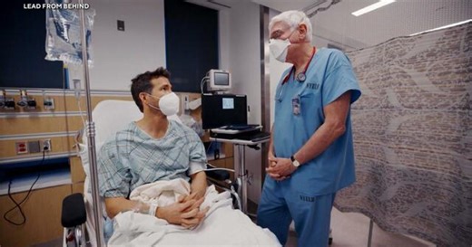 Ryan Reynolds documents his first colonoscopy to raise awareness about cancer screening