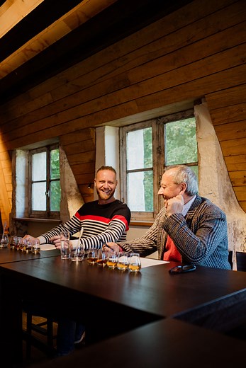 Making our own Calvados at the Chateau du Breuil - Normandy Tourism, France