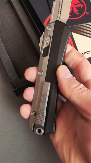 Unboxing Microtech 184-10 Glykon Bayonet Stonewash USA #microtechknives #otfknife #unboxing