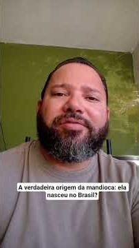 A verdadeira origem da mandioca: ela nasceu no Brasil? #Shorts #História #Mandioca #OrigemDaMandioca