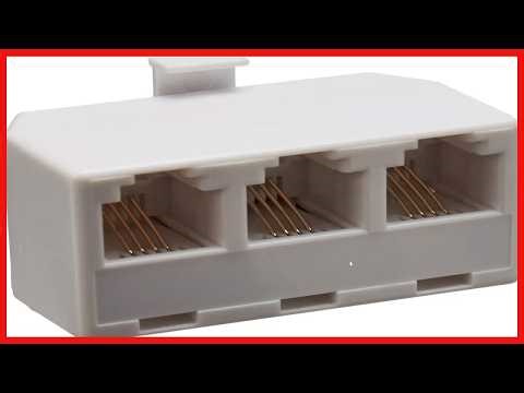 Phone Jack 3-Way Splitter: Simplify Your Connections with Ease