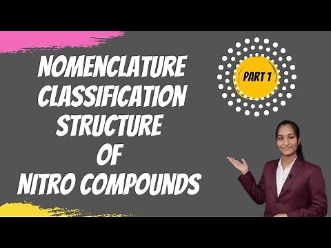 Classification, Nomenclature & Structure | Nitro Compounds | B.Sc | P-1 | By Priti Mam