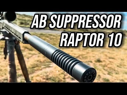 AB suppressor raptor 10 breakdown and review. #suppressor #longrange #prc #sniper #shooting #pewpew