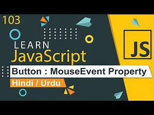 JavaScript Button Tutorial in Hindi / Urdu