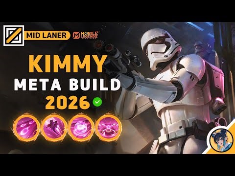 Kimmy NEW META Build 2026, Emblem, and Best Hero Counters | Mobile Legends