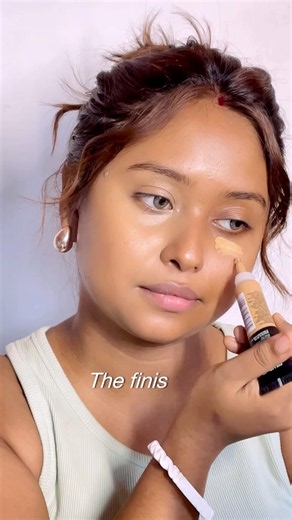 Maybeline sport rescue concealer✨one dot is enough for entire side💖 #maybelline #concealer #ad
