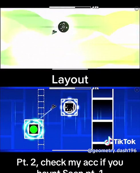 Crazy what effects can do 😬 #fyp #viral #geometrydash #ispywithmylittleeye